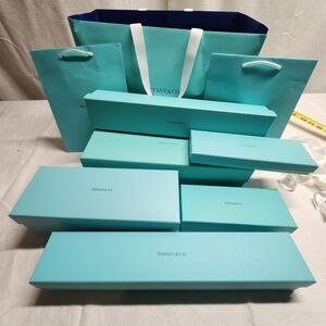 Tiffany & Co. Boxes, Bags, and Ribbon